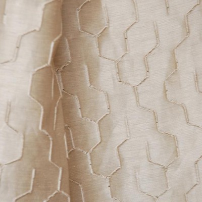 Фото Ткань портьерная однотонная - Текстурная ткань - стиль Современный - Кремовая - Купить в Интернет-магазине