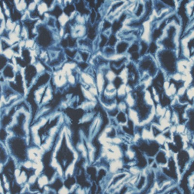 Фото Ткань портьерная с рисунком - Абстракция - стиль Американский - Синяя - Купить в Интернет-магазине