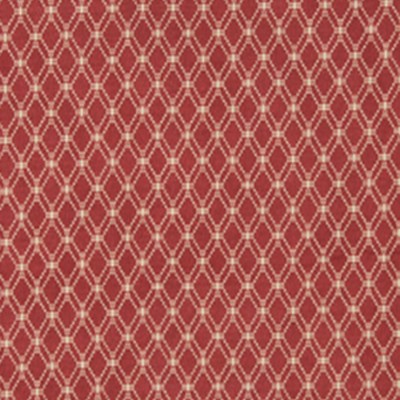 Фото Ткань портьерная с рисунком - Орнамент - стиль Американский - Красный - Купить в Интернет-магазине