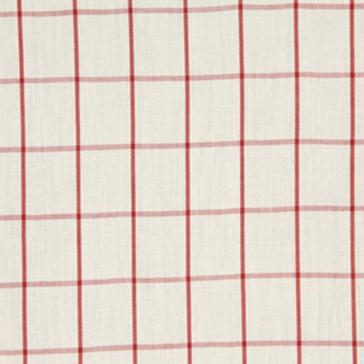 Фото Ткань портьерная с рисунком - Клетка - стиль Американский - Белая - Купить в Интернет-магазине