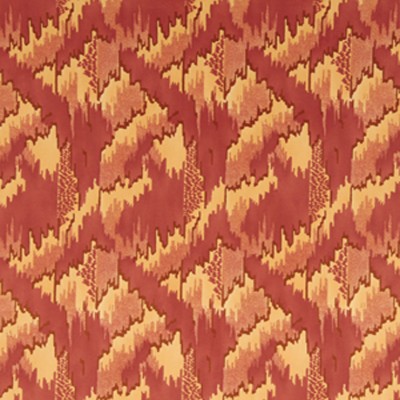 Фото Ткань портьерная с рисунком - Абстракция - стиль Американский - Красная - Купить в Интернет-магазине