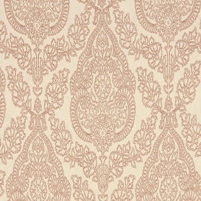 Фото Ткань портьерная с рисунком - Орнамент - стиль Американский - Розовый - Купить в Интернет-магазине