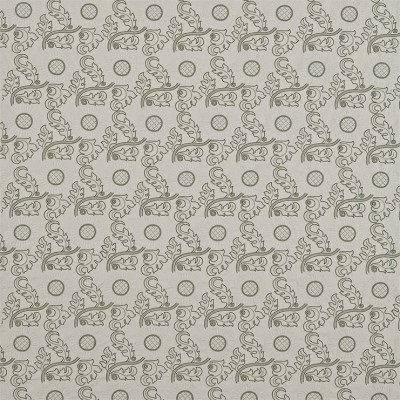 Фото Ткань портьерная с рисунком - Орнамент - стиль Английский - Светло-серый - Купить в Интернет-магазине
