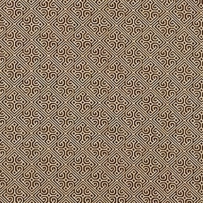 Фото Ткань портьерная с рисунком - Орнамент - стиль Английский - Коричневый - Купить в Интернет-магазине