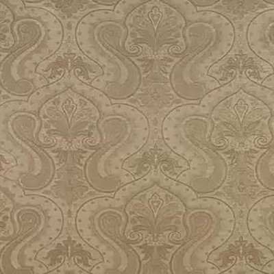 Фото Ткань портьерная с рисунком - Дамаск - стиль Английский - Коричневый - Купить в Интернет-магазине