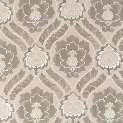 Фото Ткань портьерная с рисунком - Дамаск - стиль Английский - Светло-коричневый - Купить в Интернет-магазине