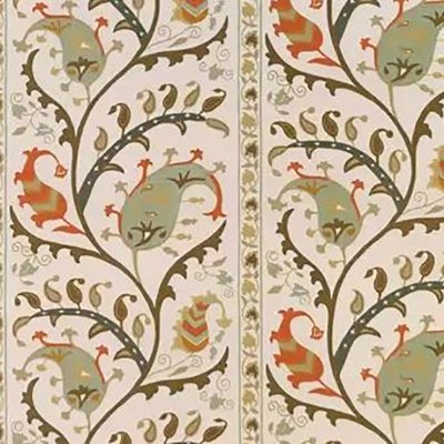 Фото Ткань портьерная с рисунком - Пейсли - стиль Английский - Купить в Интернет-магазине