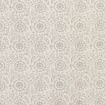 Фото Ткань портьерная с рисунком - Орнамент - стиль Английский - Светло-серый - Купить в Интернет-магазине