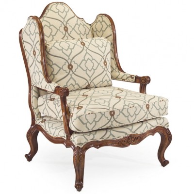 Фото Кресло обитое - стиль Современное кантри - Для гостиной - удобное кресло производства США - John Richard - McLean Contemporary - Купить в Интернет-магазине