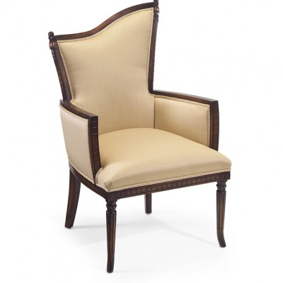 Фото Кресло на деревянной раме - стиль Современное кантри - Для гостиной - Купить в Интернет-магазине