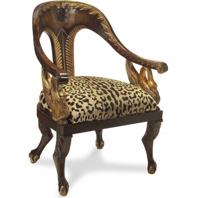 Фото Кресло на деревянной раме - стиль Современное кантри - Для гостиной - Купить в Интернет-магазине