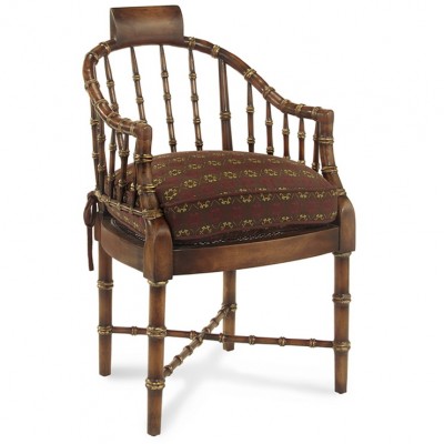 Фото Кресло на деревянной раме - стиль Современное кантри - Для гостиной - Купить в Интернет-магазине