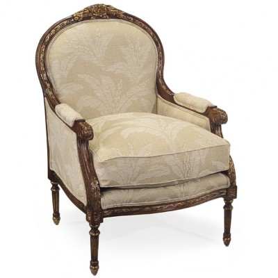 Фото Кресло обитое - стиль Современное кантри - Для гостиной - удобное кресло производства США - John Richard - McLean Contemporary - Купить в Интернет-магазине