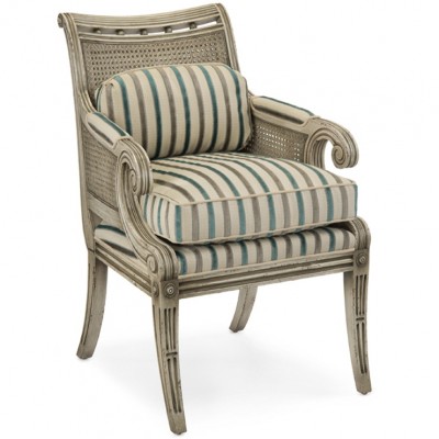 Фото Кресло на деревянной раме - стиль Современное кантри - Для гостиной - Купить в Интернет-магазине