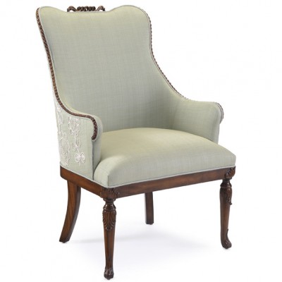 Фото Кресло обитое - стиль Современное кантри - Для гостиной - удобное кресло производства США - John Richard - McLean Contemporary - Купить в Интернет-магазине