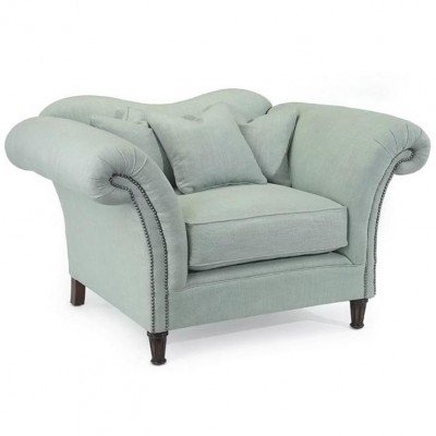 Фото Кресло обитое - стиль Французский шик - Для гостиной - удобное кресло производства США - John Richard - Florence de Dampierre - Купить в Интернет-магазине