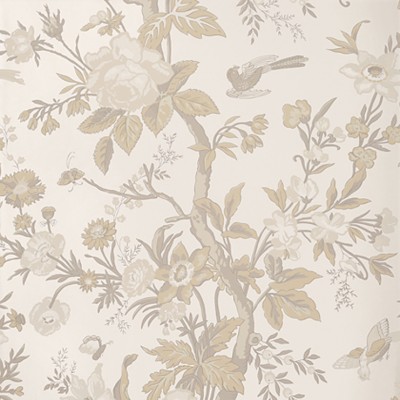 Фото Обои с рисунком - Цветы - стиль Американский - Кремовые - Купить в Интернет-магазине