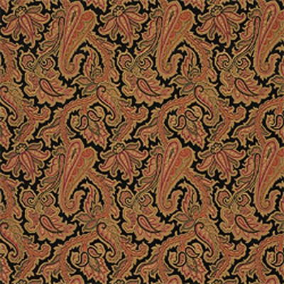 Фото Обои с рисунком - Пейсли - стиль Американский - Черные - Купить в Интернет-магазине