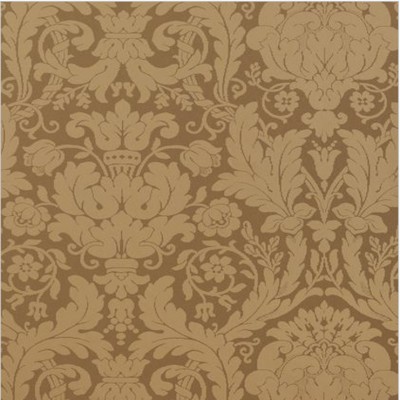 Фото Обои с рисунком - Дамаск - стиль Американский - Коричневые - Купить в Интернет-магазине