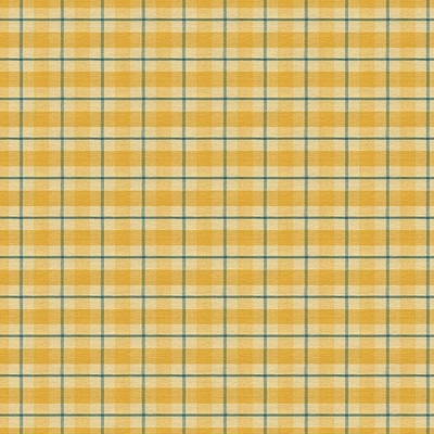 Фото Ткань портьерная с рисунком - Клетка - стиль Английский - Желтая - Купить в Интернет-магазине