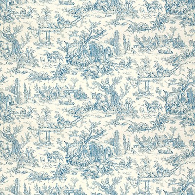 Фото Ткань портьерная с рисунком - Туаль - стиль Английский - Белая - Купить в Интернет-магазине