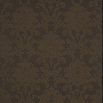 Фото Ткань портьерная с рисунком - Дамаск - стиль Английский - Коричневый - Купить в Интернет-магазине