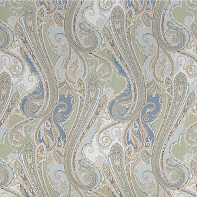 Фото Ткань портьерная с рисунком - Пейсли - стиль Английский - Купить в Интернет-магазине
