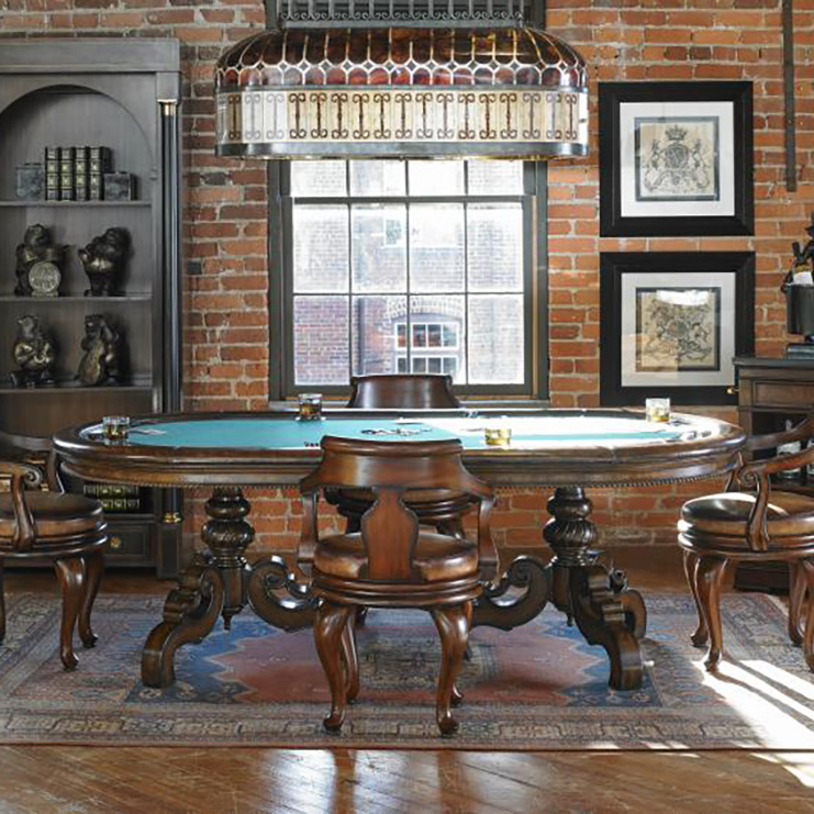 Фото Стол игральный/ чайный/центральный - стиль Колониальный - Для комната развлеченья - Купить в Интернет-магазине