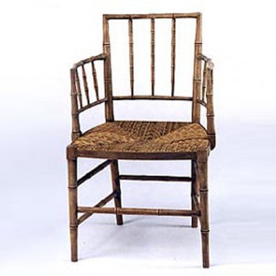 Фото Кресло на деревянной раме - стиль Английская классика - Для столовой - Купить в Интернет-магазине