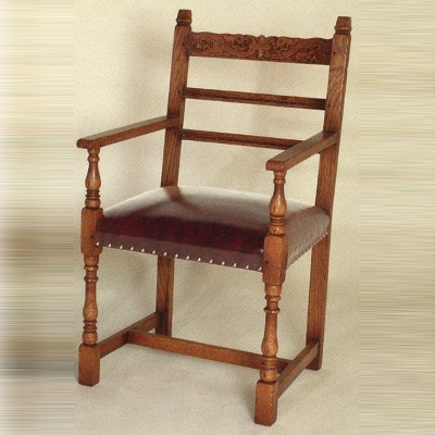 Фото Стул обеденный - стиль Тюдор и готика - Для столовой - Купить в Интернет-магазине