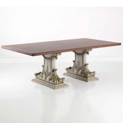 Фото Стол обеденный - стиль Европейская эклектика - Для столовой - большие обеденные столы производства США - Chelini - Classic - Купить в Интернет-магазине