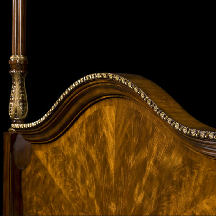 Фото Кровать - стиль Английская классика - Для спальни - Купить в Интернет-магазине Фото Кровать - стиль Английская классика - Для спальни - Купить в Интернет-магазине