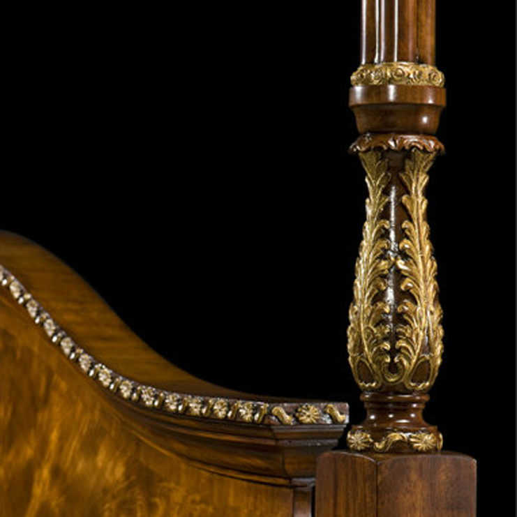 Фото Кровать - стиль Английская классика - Для спальни - Купить в Интернет-магазине Фото Кровать - стиль Английская классика - Для спальни - Купить в Интернет-магазине