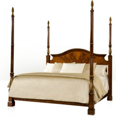 Фото Кровать - стиль Английская классика - Для спальни - Купить в Интернет-магазине