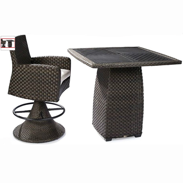 Фото Стол обеденный - стиль Современный - Для терраса и бассейна - Купить в Интернет-магазине