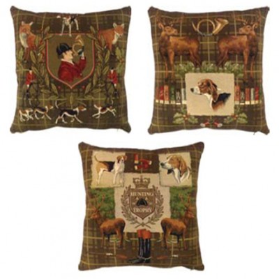 Фото Подушка декоративная - стиль Европейский - Коричневая - Купить в Интернет-магазине