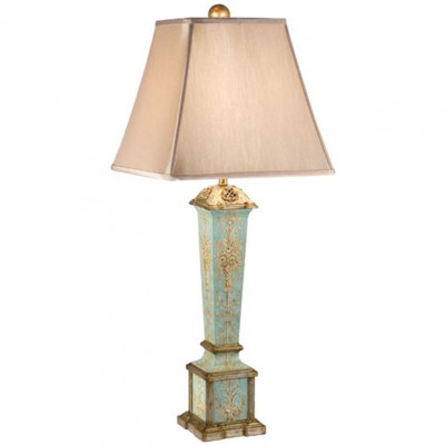 Фото Настольная лампа - стиль Американская классика - Деревянная - Купить в Интернет-магазине