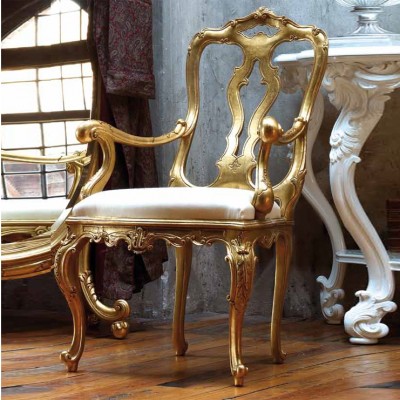 Фото Стул обеденный - стиль Французский шик - Для столовой - Купить в Интернет-магазине