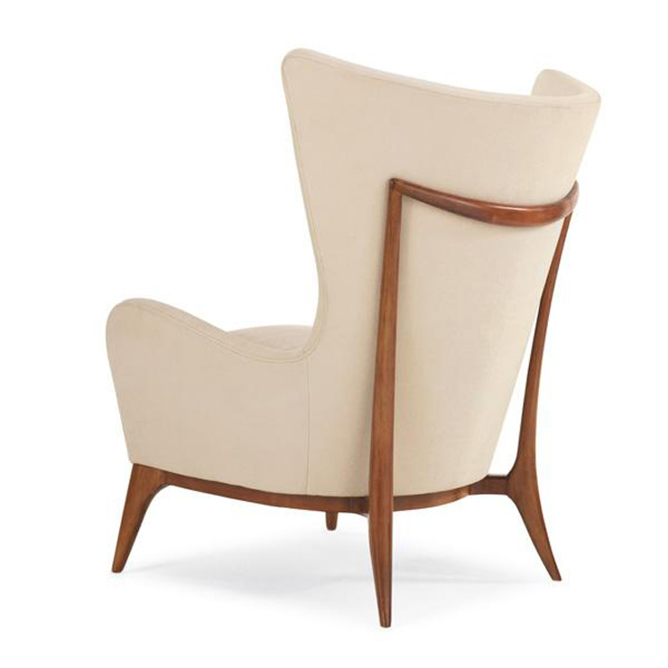 Фото Кресло на деревянной раме - стиль Transitional - Для гостиной - Купить в Интернет-магазине