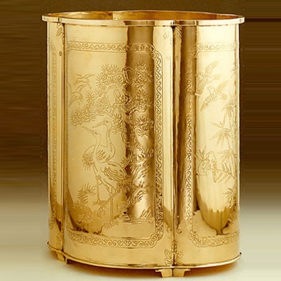 Фото Корзина для бумаг - стиль Классический - Металлическая - Купить в Интернет-магазине