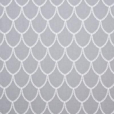 Фото Ткань тюлевая и вуаль - Ткань тюлевая с рисунком - стиль Английский - Белая - Купить в Интернет-магазине