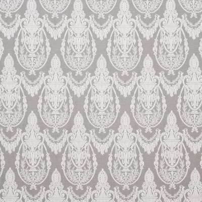 Фото Ткань тюлевая и вуаль - Ткань тюлевая с рисунком - стиль Английский - Светло-серая - Купить в Интернет-магазине