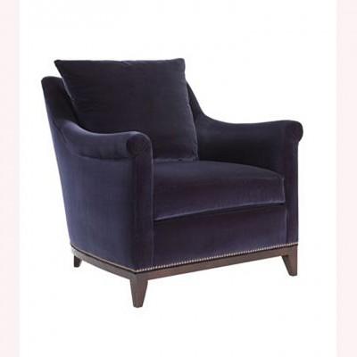 Фото Кресло обитое - стиль Современная классика - Для гостиной - удобное кресло производства США - Hickory Chair - Atelier - Купить в Интернет-магазине