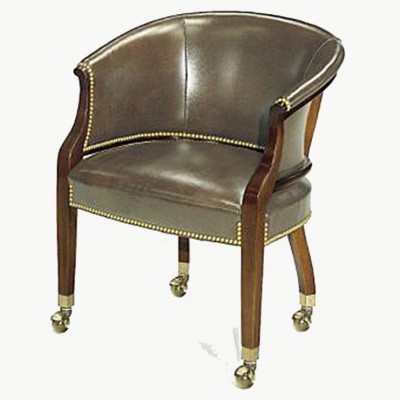 Фото Кресло на деревянной раме - стиль Американская классика - Для гостиной - Купить в Интернет-магазине