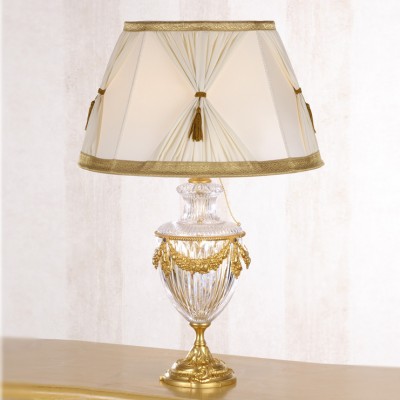 Фото Настольная лампа - стиль Европейская классика - Хрустальная - Купить в Интернет-магазине