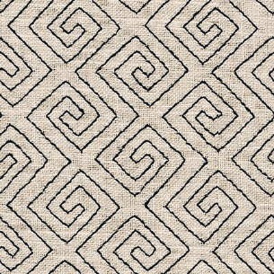 Фото Ткань портьерная с рисунком - Орнамент - стиль Современный - Светло-серый - Купить в Интернет-магазине