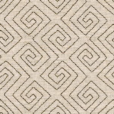 Фото Ткань портьерная с рисунком - Орнамент - стиль Современный - Светло-коричневый - Купить в Интернет-магазине