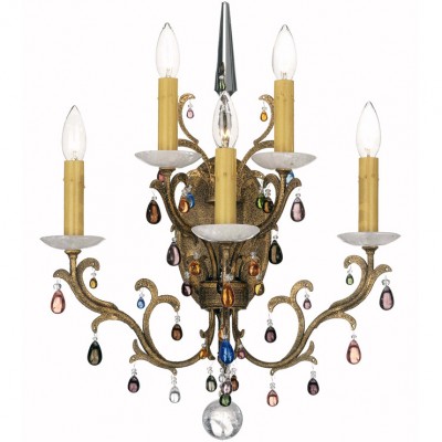 Фото Бра, светильник настенный - стиль Американская классика - Хрустальный - Купить в Интернет-магазине