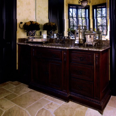 Фото Композиция мебельная для ванной - стиль Американская классика - Для ванной - Купить в Интернет-магазине