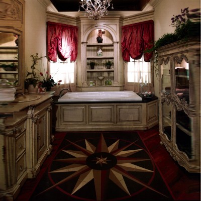 Фото Композиция мебельная для ванной - стиль Американская классика - Для ванной - Купить в Интернет-магазине